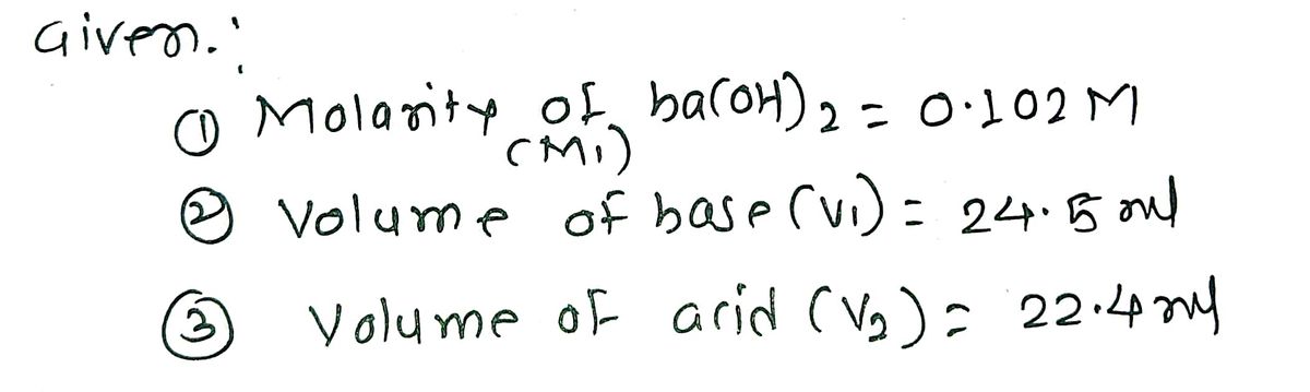 Chemistry homework question answer, step 1, image 1